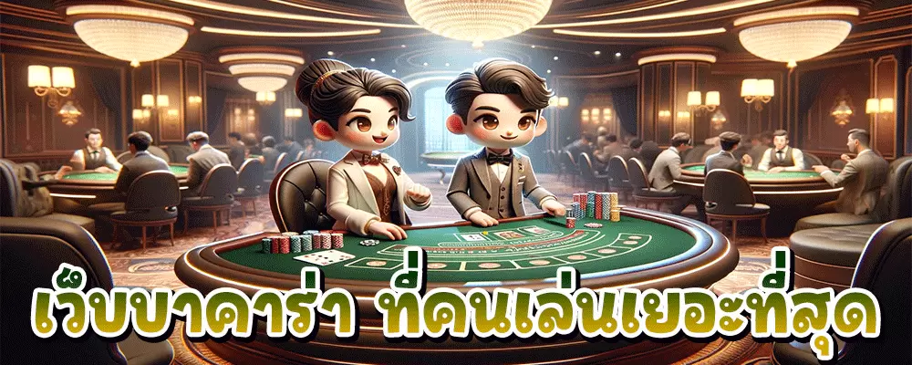 เว็บบาคาร่า ที่คนเล่นเยอะที่สุด