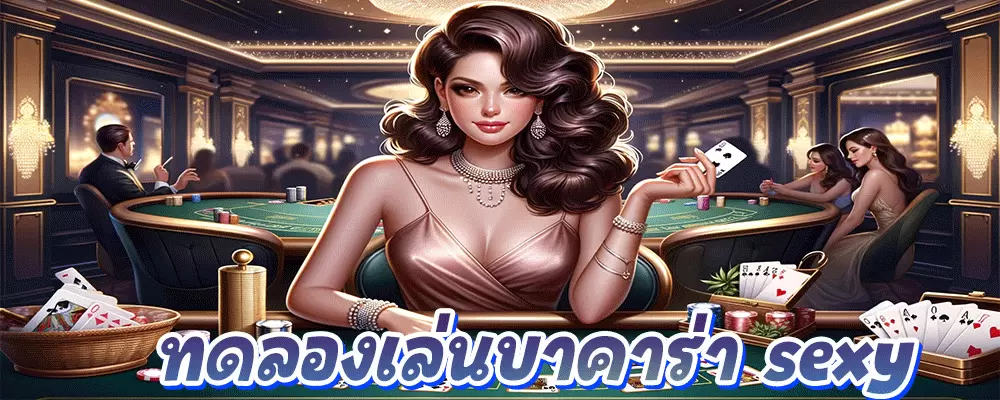 ทดลองเล่นบาคาร่า sexy