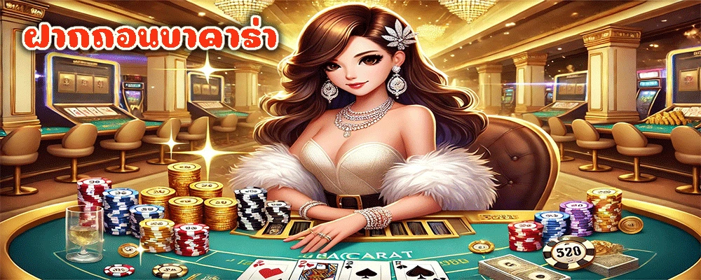 ฝากถอนบาคาร่า