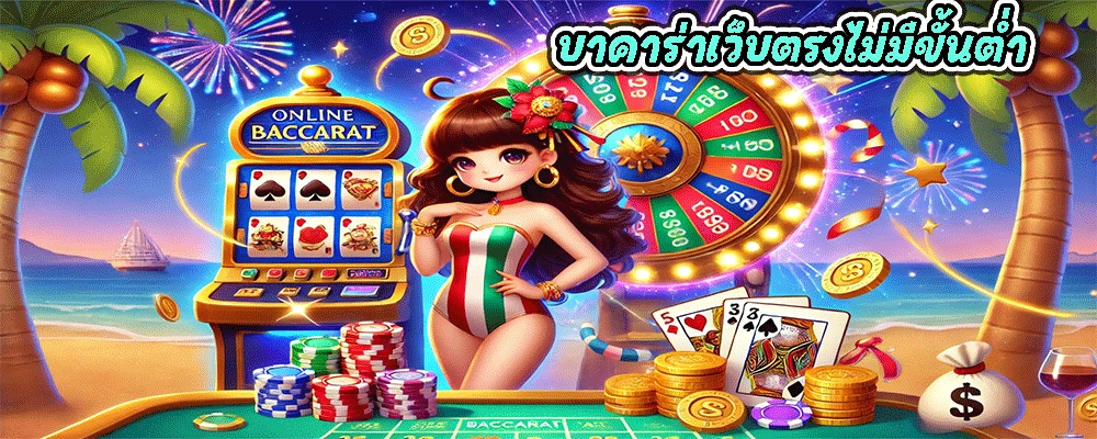 บาคาร่าเว็บตรงไม่มีขั้นต่ำ