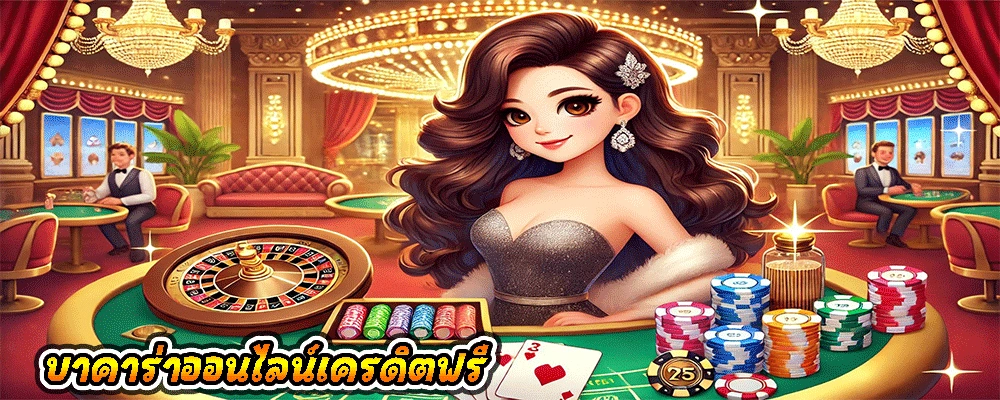 บาคาร่าออนไลน์เครดิตฟรี