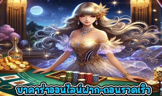 บาคาร่าออนไลน์ฝาก-ถอนรวดเร็ว