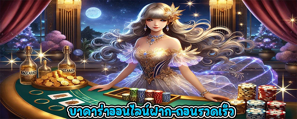 บาคาร่าออนไลน์ฝาก-ถอนรวดเร็ว