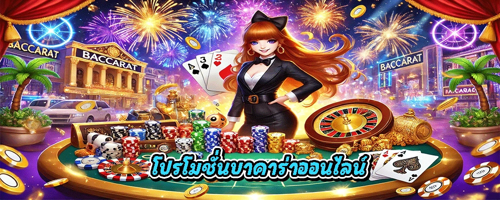 โปรโมชั่นบาคาร่าออนไลน์