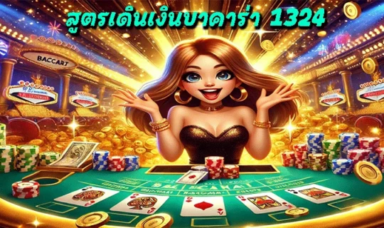 สูตรเดินเงินบาคาร่า 1324