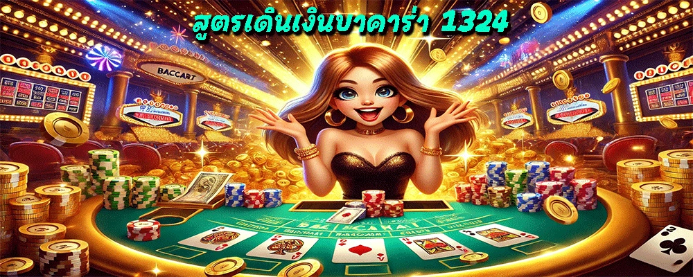 สูตรเดินเงินบาคาร่า 1324